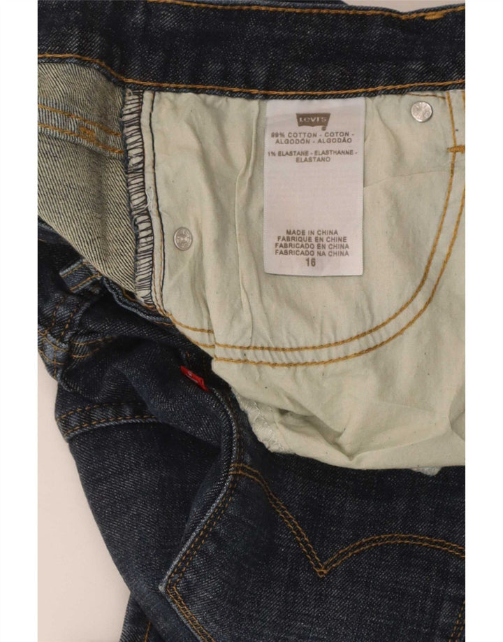 Damska mini spódniczka dżinsowa Levi's US 16 XL W36 Niebieska bawełna