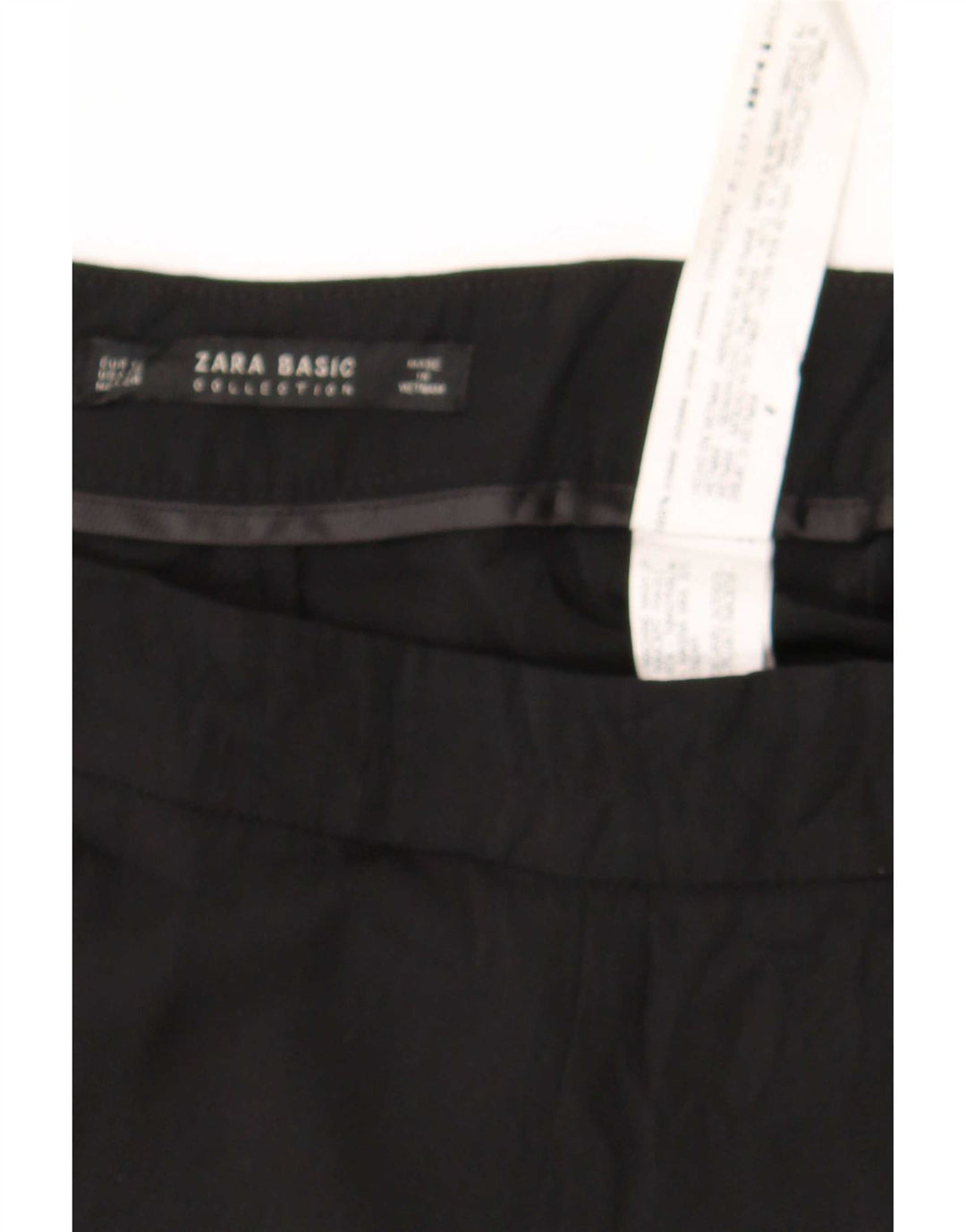 Damskie spodenki na co dzień Zara XS W24 Czarny poliester