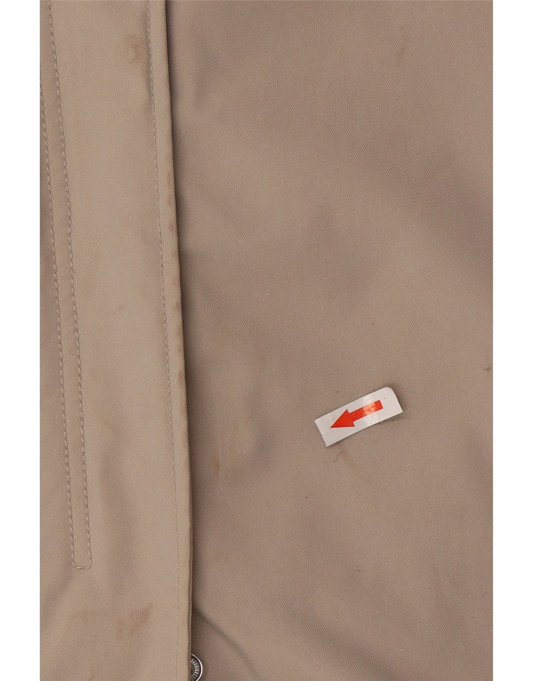 Damski płaszcz przeciwdeszczowy Esprit z kapturem, oversize UK 6 XS, beżowy poliester