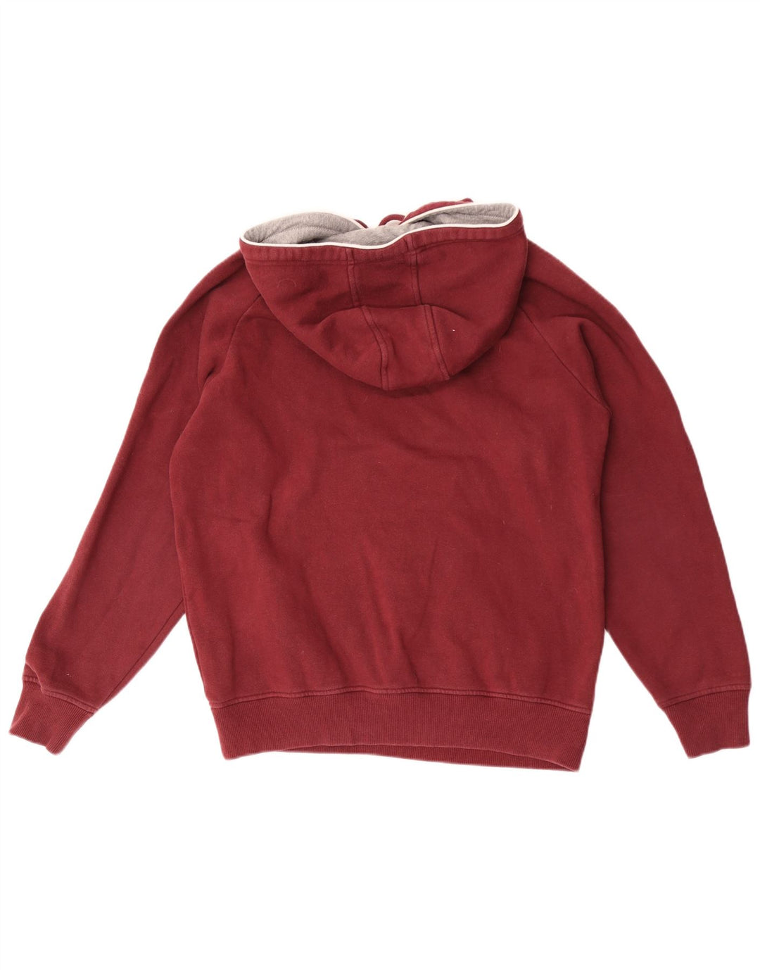 Męski sweter z kapturem Ellesse, średniej wielkości bordowa bawełna