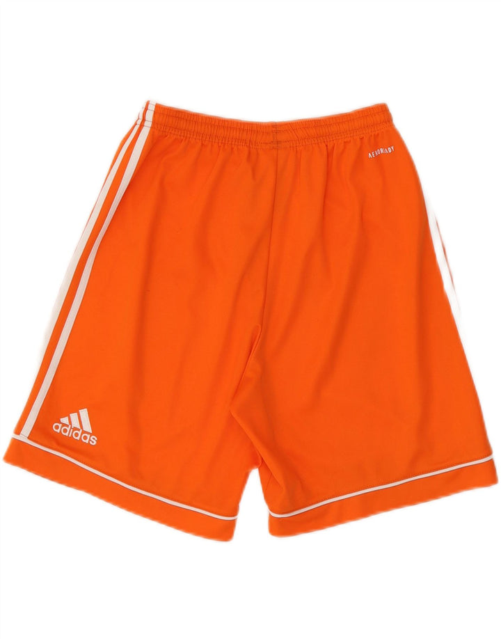 Męskie spodenki sportowe ADIDAS Aeroready, małe, pomarańczowe, poliestrowe