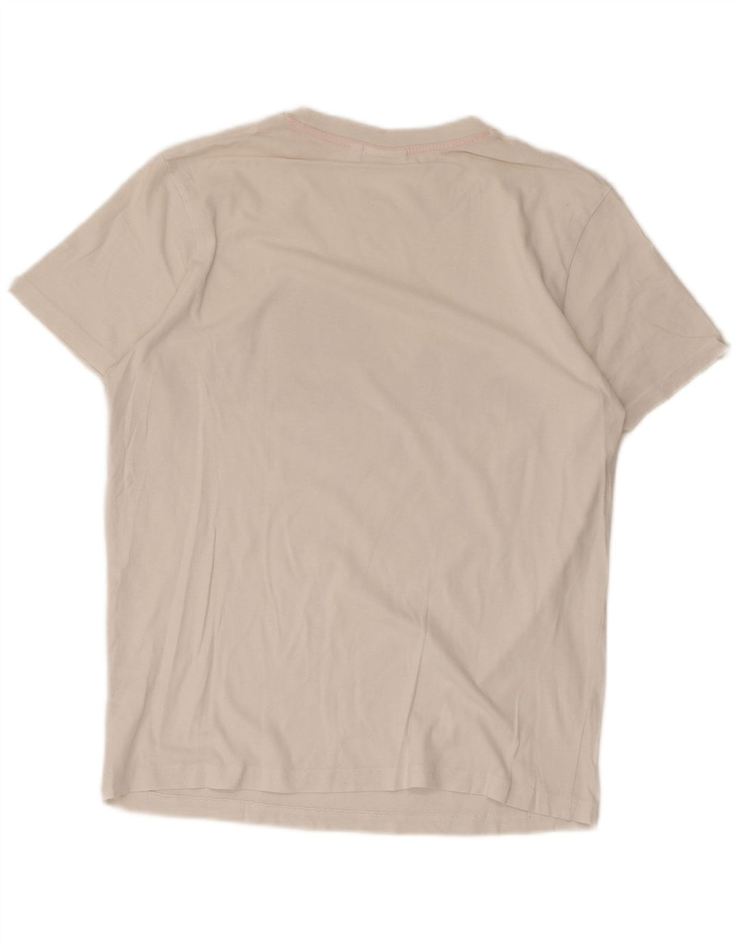 Męski T-shirt Ellesse Heritage z grafiką, mały, biały, bawełniany