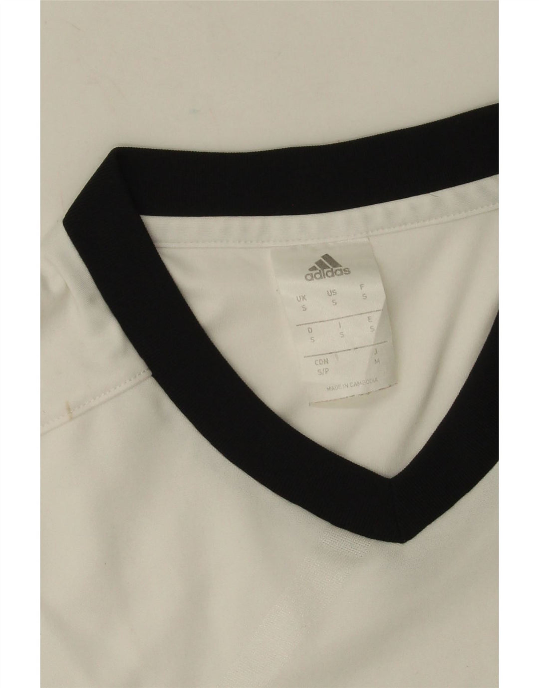 Adidas Męska koszulka Climalite Top, mała, biała, z poliestru