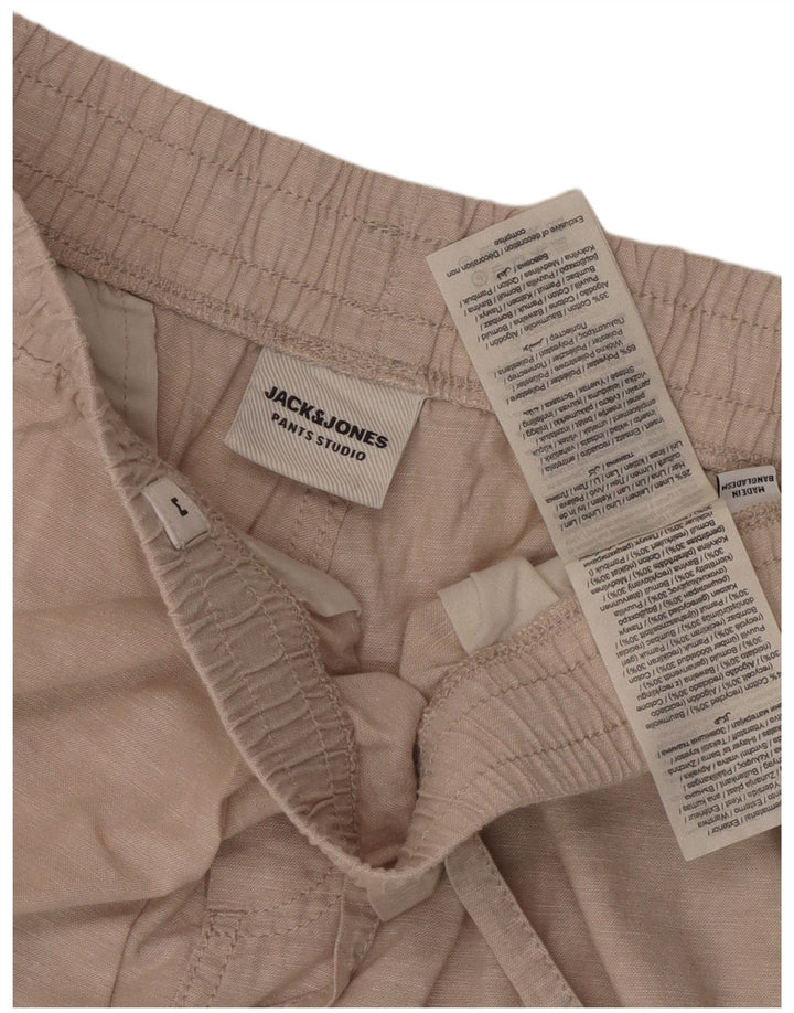 Męskie spodenki chino Jack & Jones, średnie W32, szara bawełna