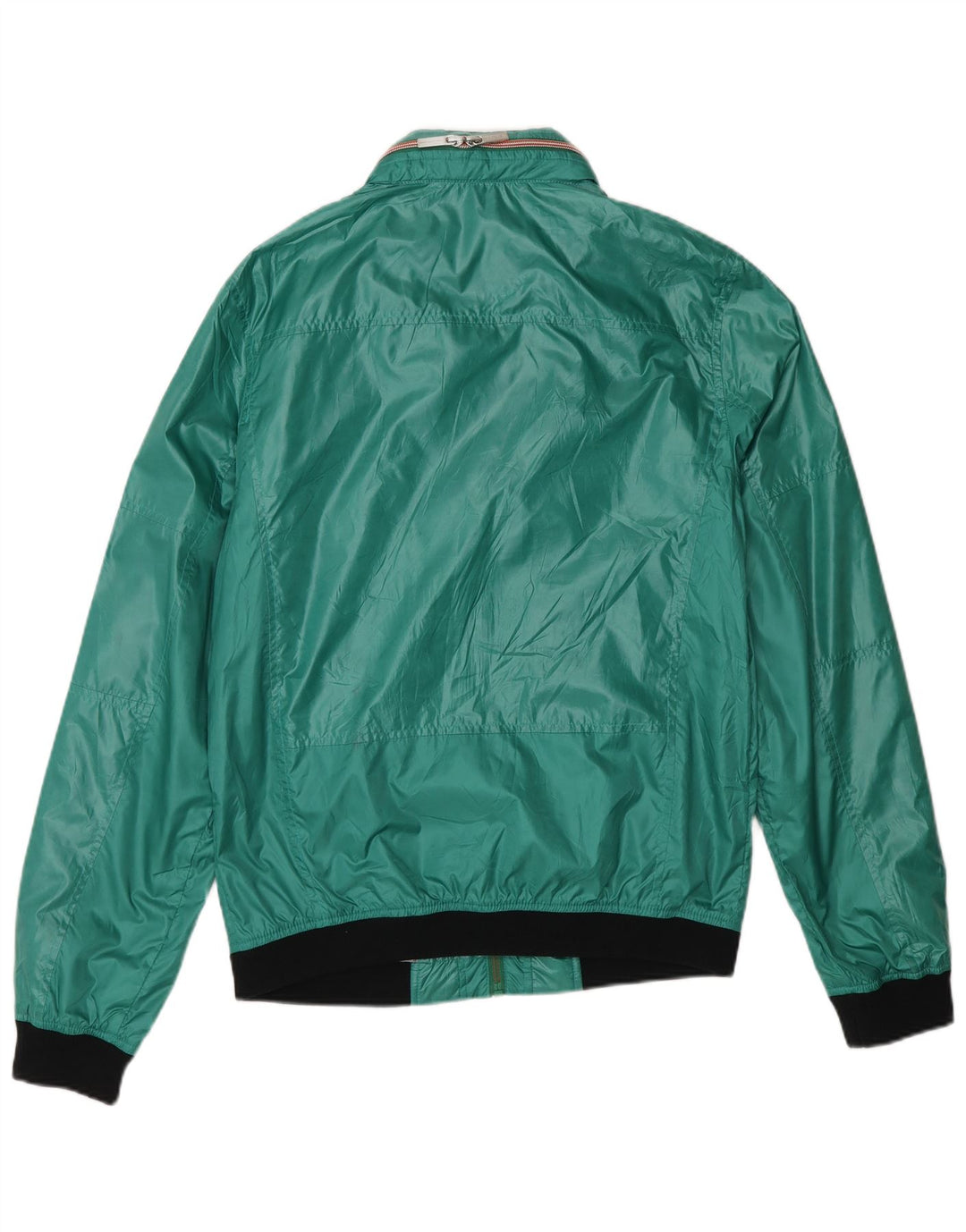 Damska kurtka bomber z kapturem Calvin Klein Jeans Graphic UK 14, średnia zieleń