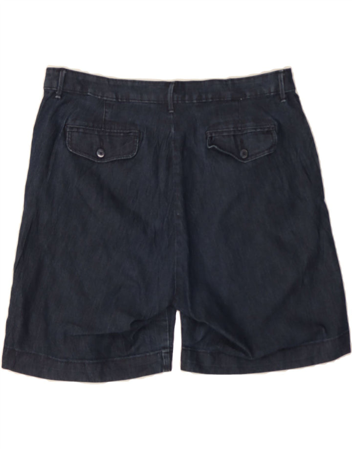 LEE Womens Riders Denim Shorts W36 Large Navy Blue Vintage Lee and Second-Hand Lee from Messina Hembry 