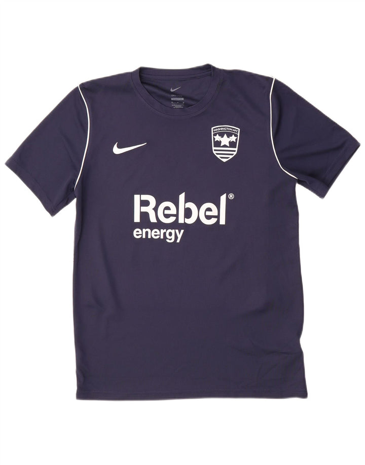 Męski T-shirt Nike Washington Slim Fit z grafiką, średni granatowy