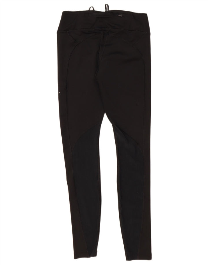 Damskie legginsy Nike Dri Fit UK 8, małe, czarne, poliestrowe