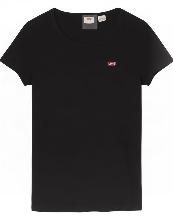 Koszulka damska Levi's Top UK 10, mała, czarna, bawełniana