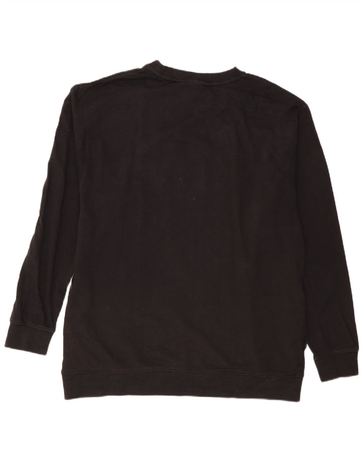 Męska bluza z grafiką MOSSIMO XL, czarna, bawełniana