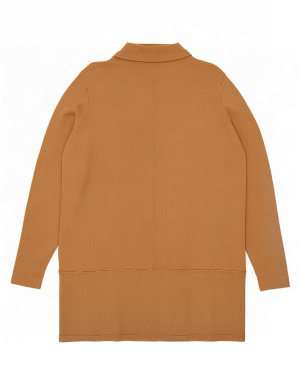 Marks & Spencer Damski sweter rozpinany o przedłużonym fasonie, UK 18 XL, brązowy
