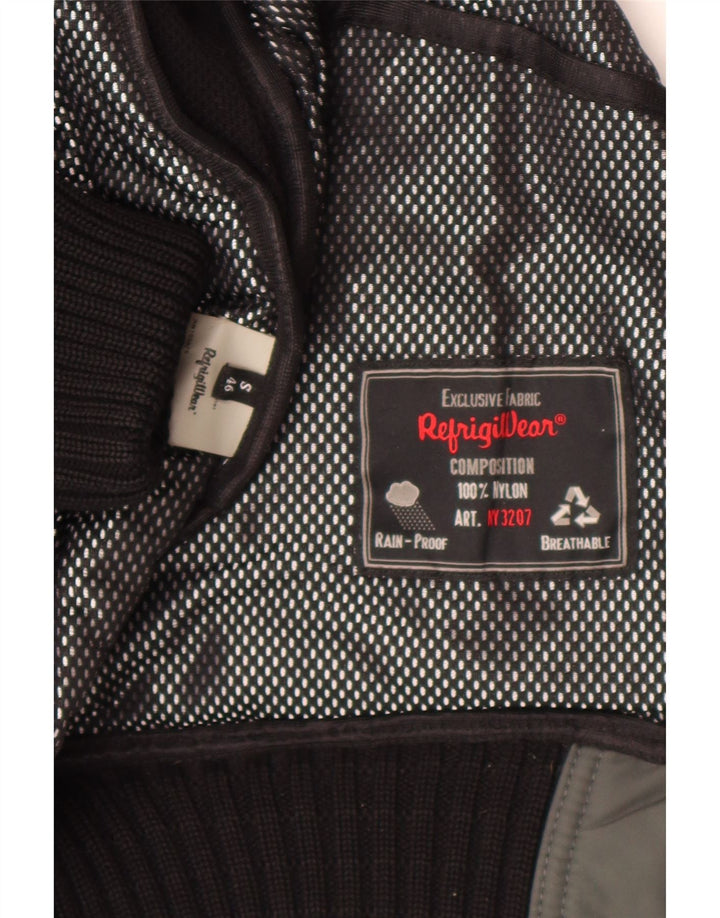 Męska kurtka bomberka z kapturem Refrigiwear IT 46 Small Green Nylon