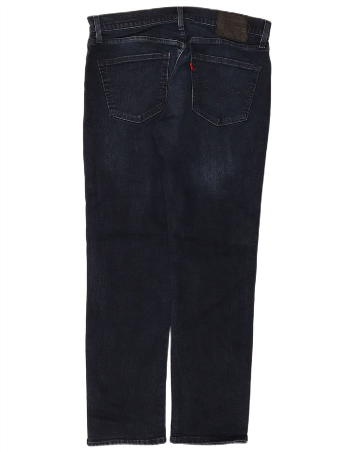 Męskie jeansy Levi's 511 Slim W34 L30 Granatowa bawełna