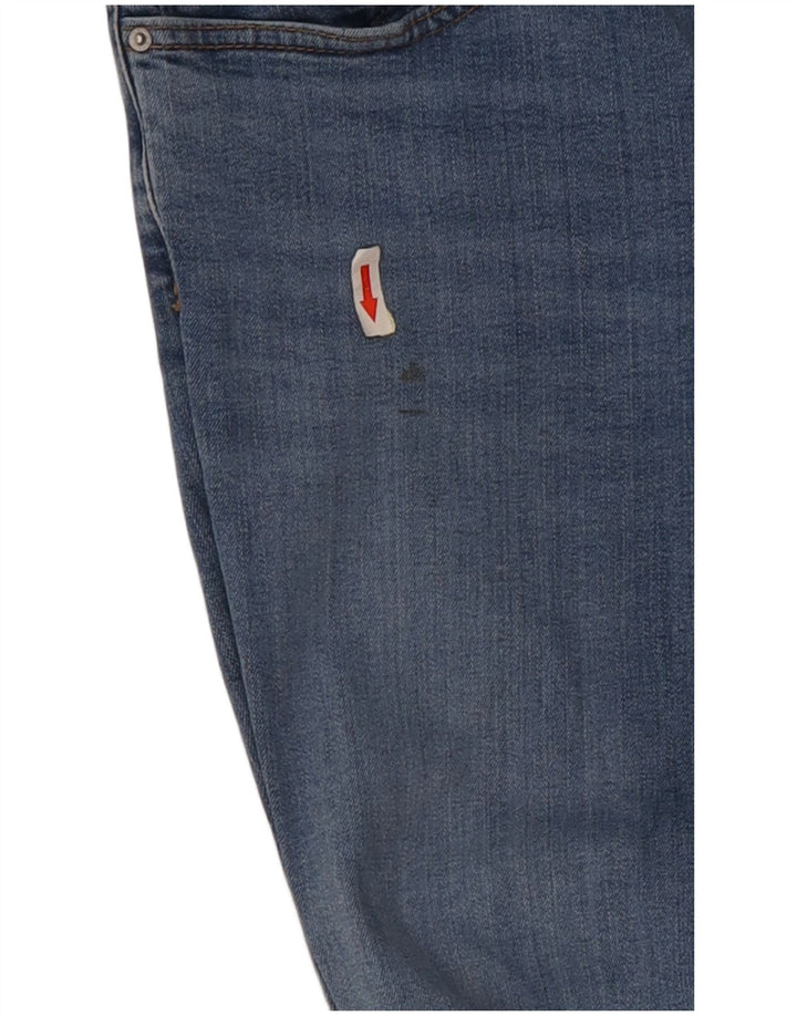 Damskie dżinsy Levi's 715 Bootcut W30 L27 Niebieska bawełna