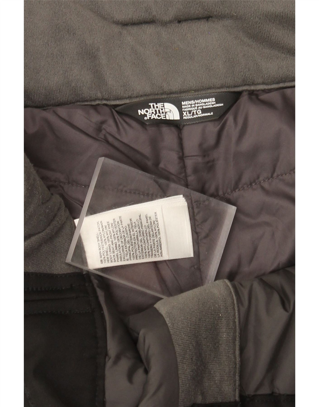 Męskie spodnie narciarskie The North Face XL W40 L33, czarne, poliestrowe