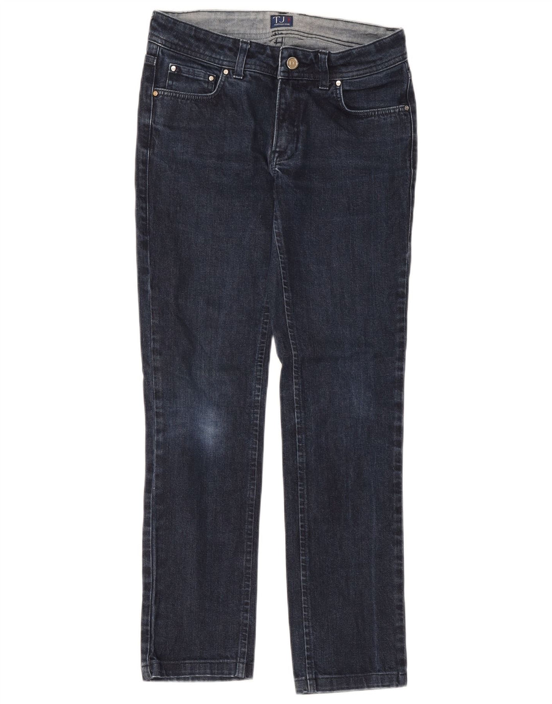 Jeansy damskie Trussardi W26 L28 Granatowe bawełniane