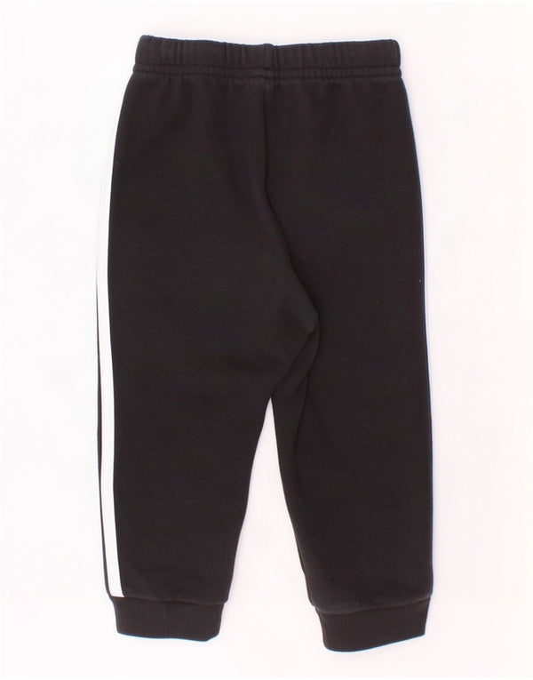 Spodnie dresowe Adidas Baby Boys Joggers 9-12 miesięcy, czarna bawełna