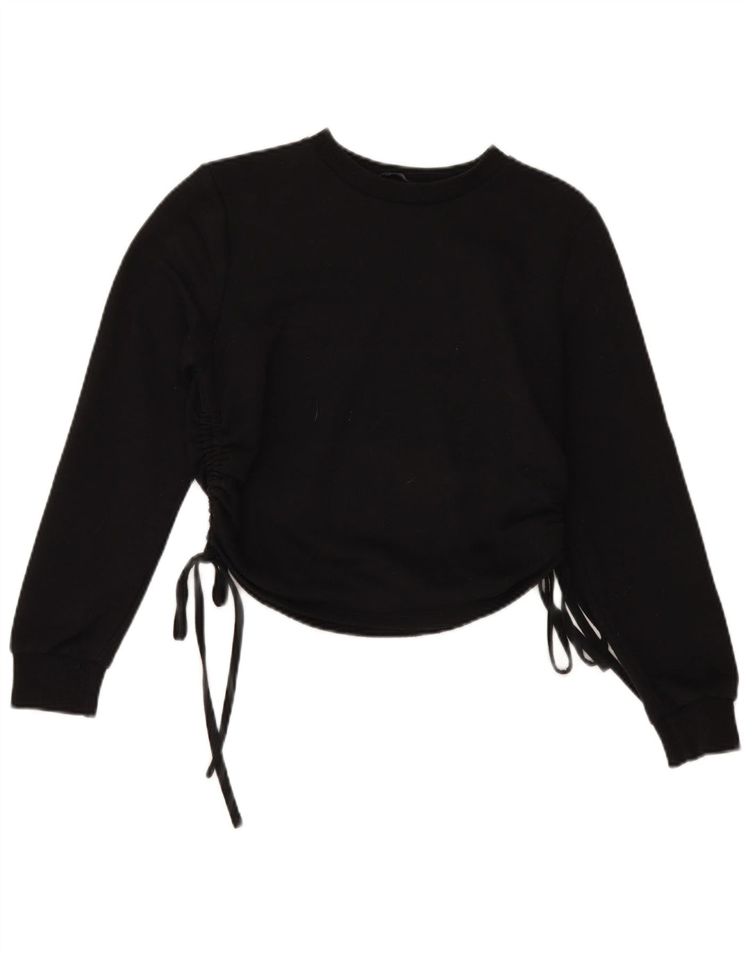 Damski sweter Zara UK 10, mały, czarny poliester