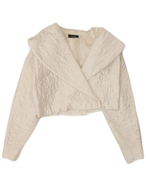 Dwuczęściowy zestaw spódnic damskich w stylu vintage IT 44 Medium W28 Biała wiskoza