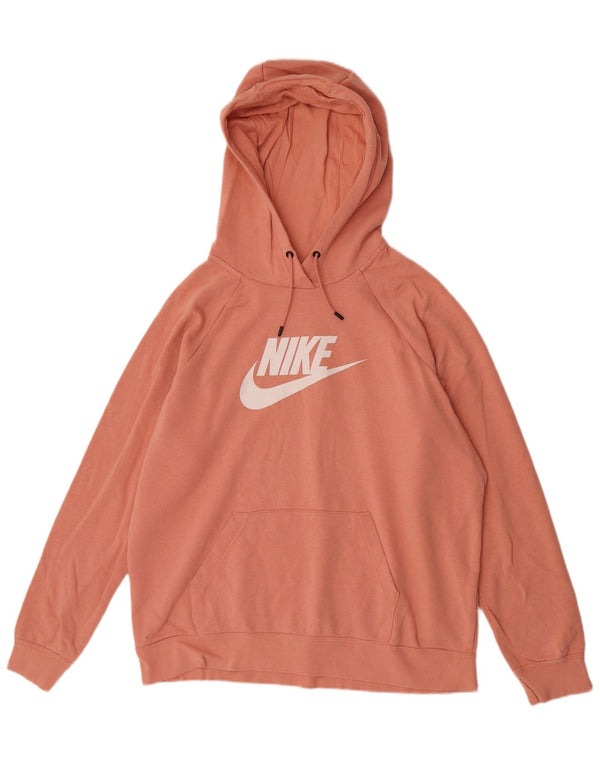 Męski sweter z kapturem Nike Graphic XL, różowy, bawełniany