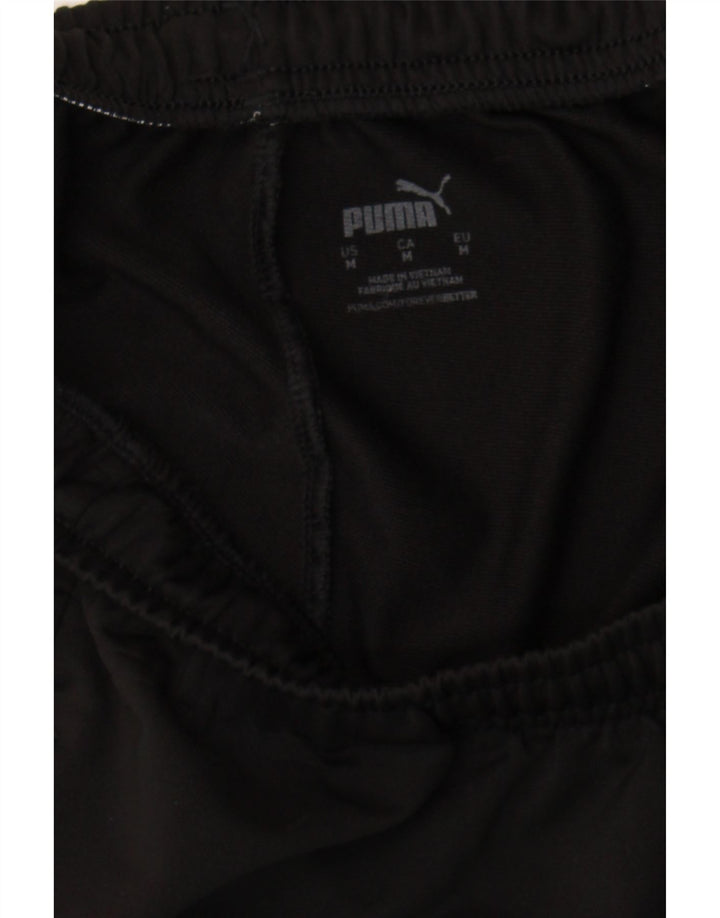 PUMA Mens Tracksuit Trousers Medium Black Polyester Vintage Puma and Second-Hand Puma from Messina Hembry 
