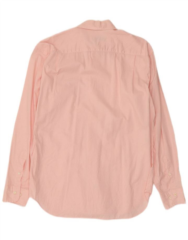 Koszula męska Trussardi Jeans, rozmiar 40 15 1/2, średnia różowa bawełna
