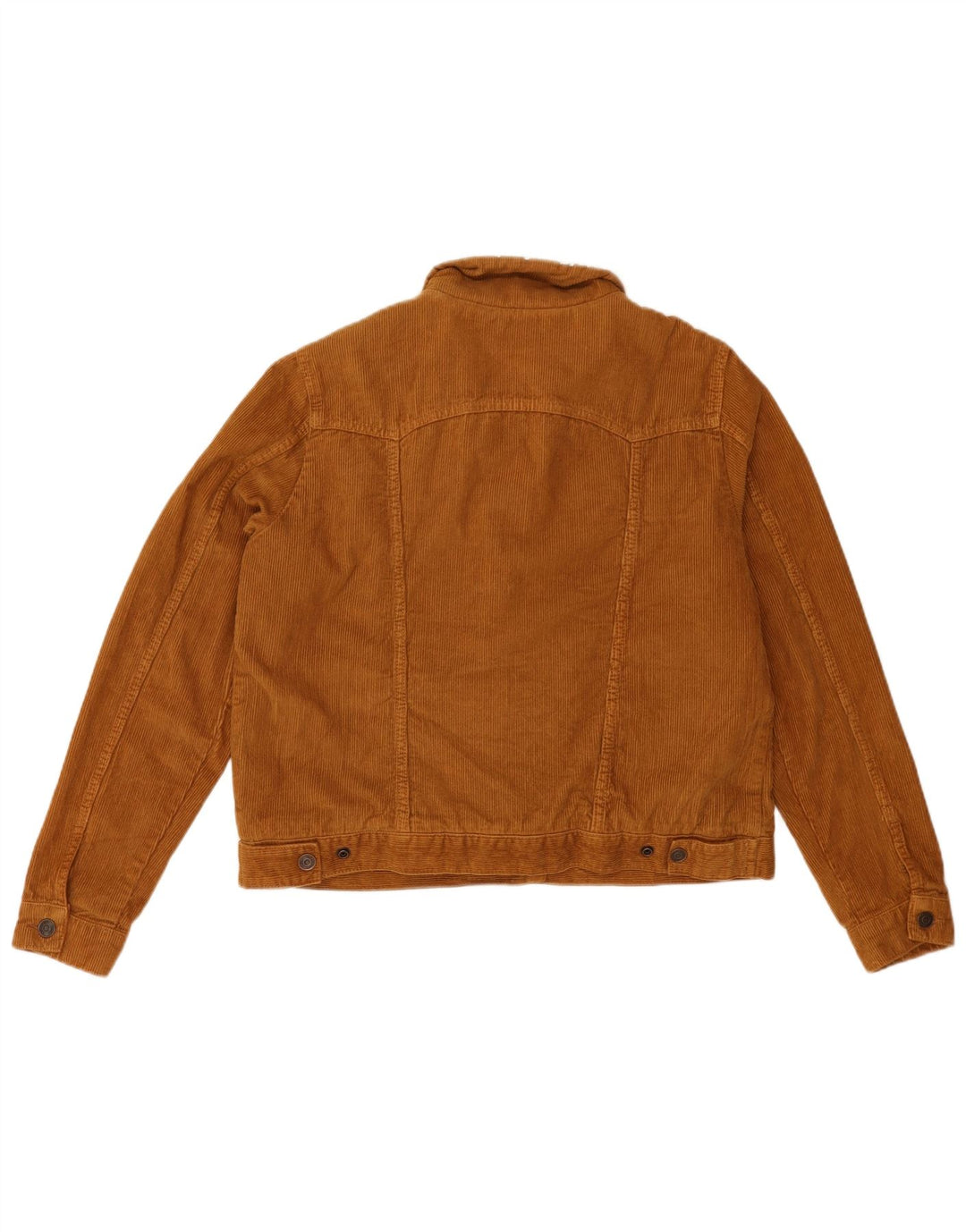 TOPSHOP Damska sztruksowa kurtka Sherpa UK 16, duża, brązowa, bawełniana