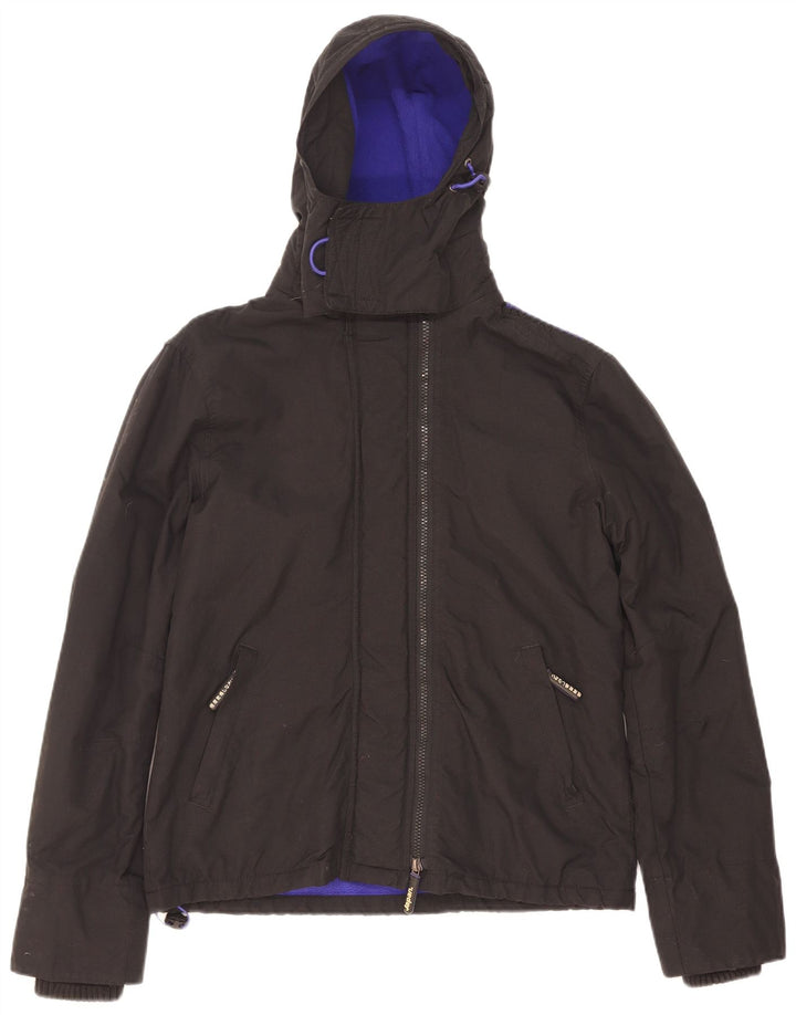 Damska kurtka wiatrówka Superdry The Windcheater UK 14, średnia czarna