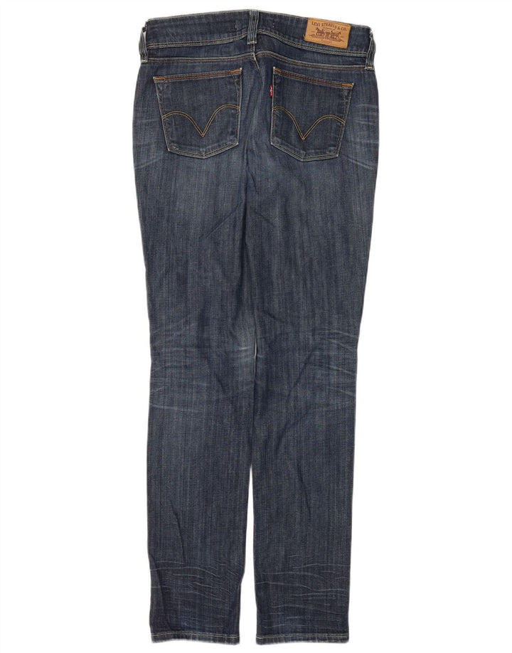 Damskie jeansy Levi's 571 Slim W29 L32 Granatowa bawełna