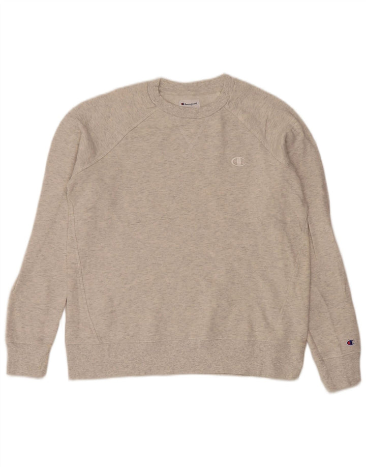 Męska bluza Champion, bluza XS, szara, nakrapiana bawełna