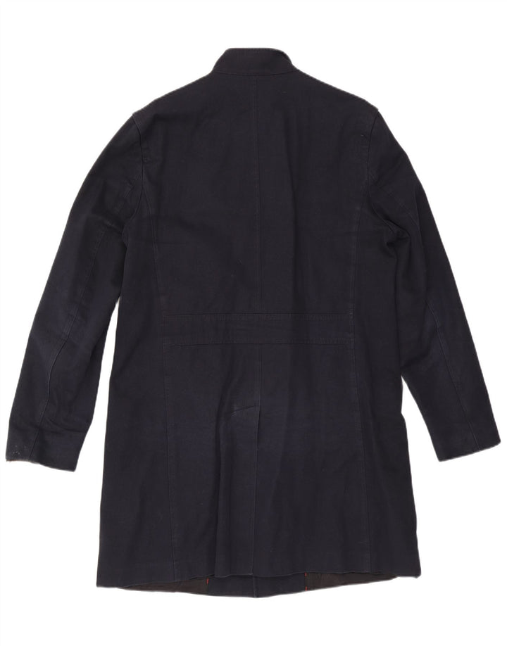 Płaszcz męski Hugo Boss EU 52 XL, granatowy, bawełniany