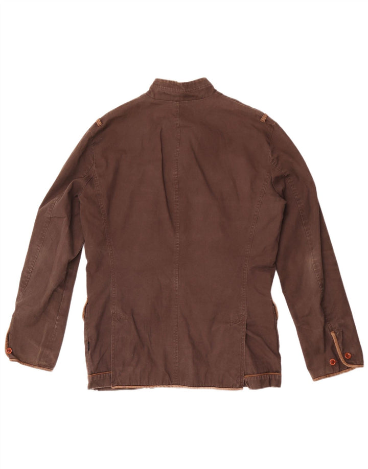 Męska kurtka użytkowa Paul Smith UK 38 Średni brązowy, bawełniany
