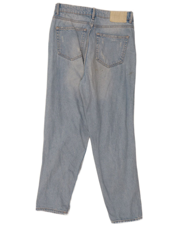 Damskie jeansy Zara z wysokim stanem, EU 40 Medium W30 L27, niebieskie