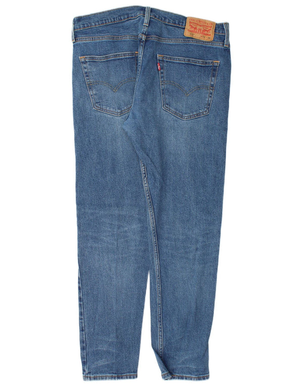 Męskie jeansy LEVI'S 512 Slim, zwężane, W33 L30, niebieska bawełna