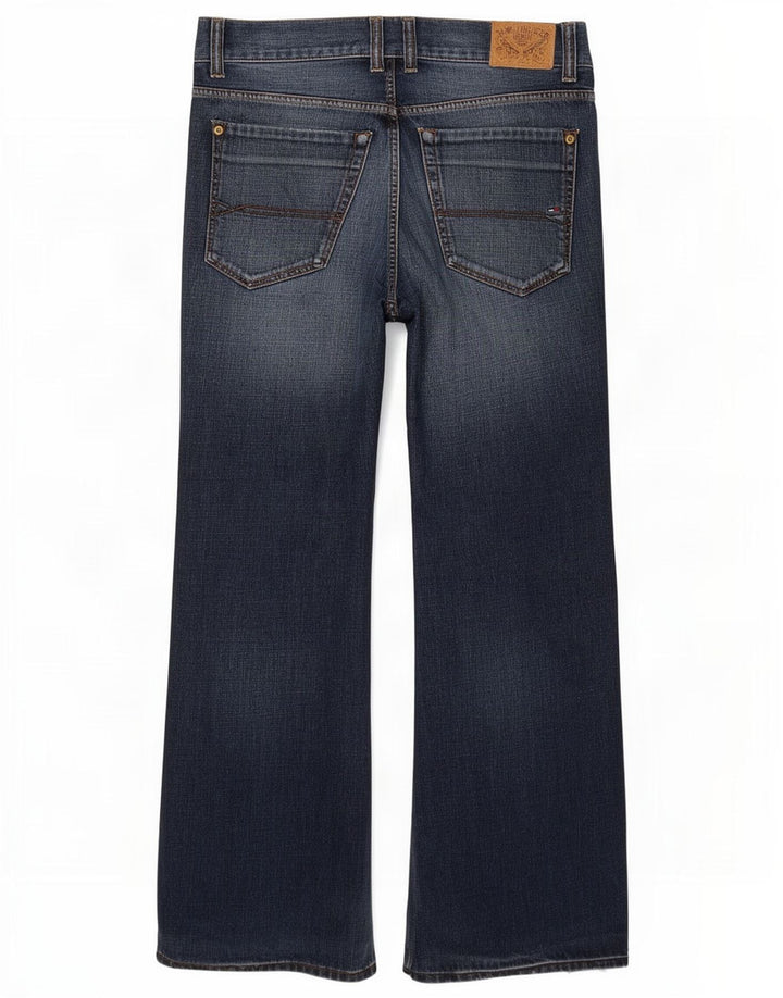Męskie jeansy Bootcut Tommy Hilfiger W38 L29 Granatowe, bawełniane