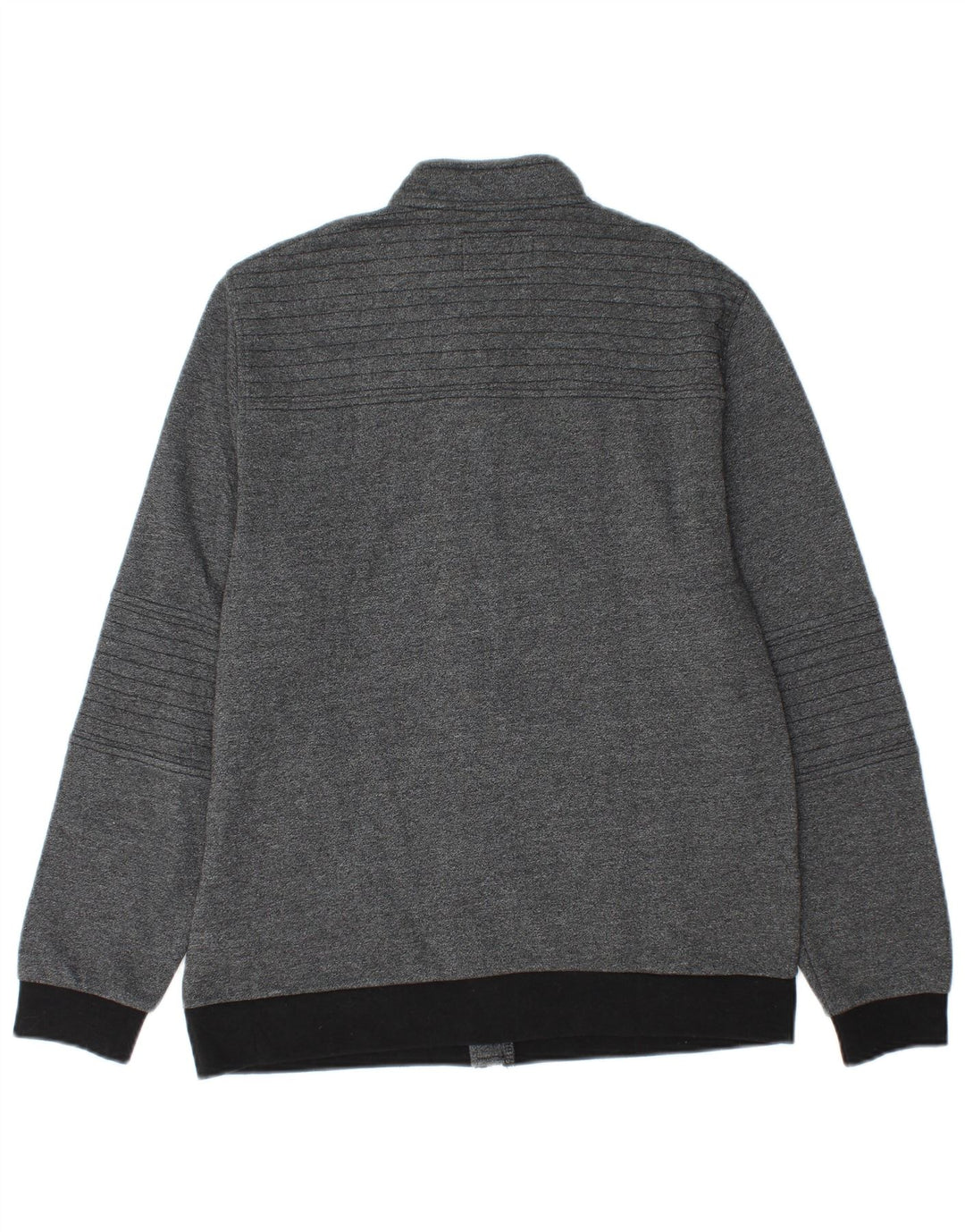 Męska kurtka bomberka Guess UK 34 XS, szara bawełna z blokami kolorów