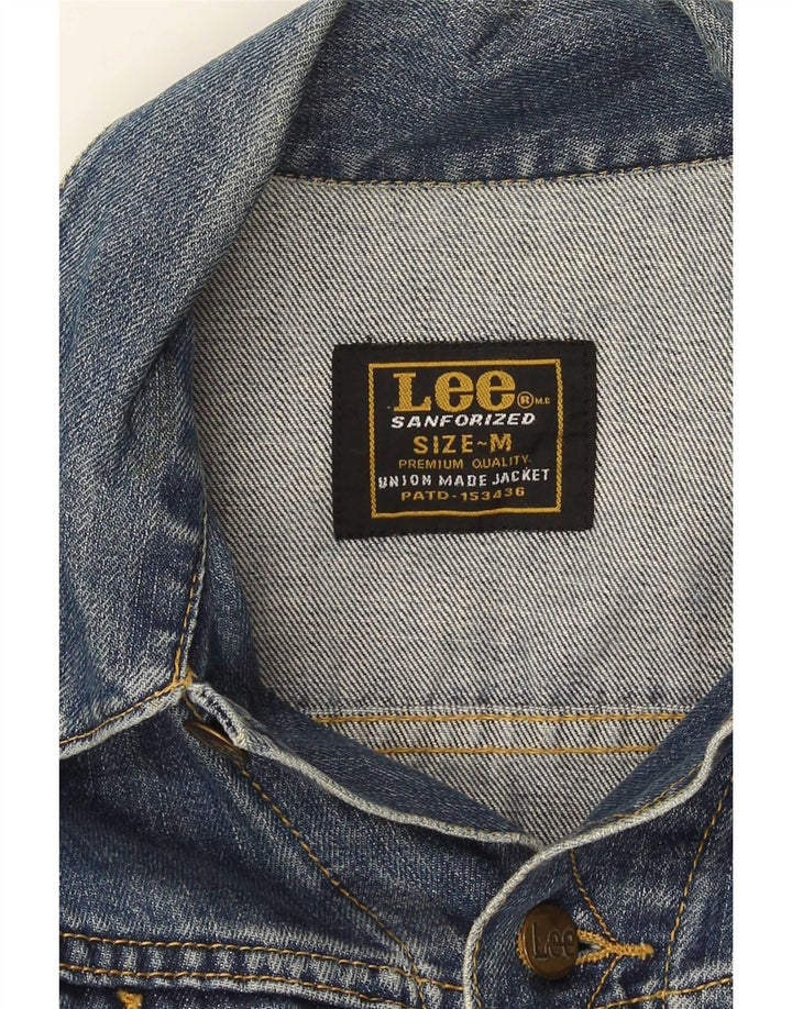 Kurtka chłopięca Lee Crop Denim 8-9 lat, średnia niebieska, bawełniana