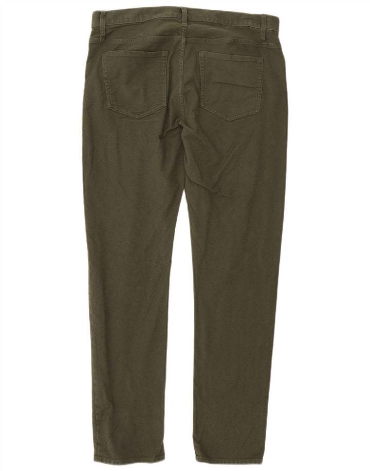 Męskie spodnie codzienne J. Crew Flex Slim Fit W33 L32, bawełna khaki