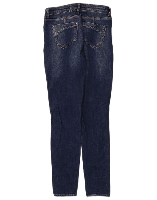 Karen Millen Damskie Skinny Jeans UK 8 Small W26 L29 Niebieska bawełna