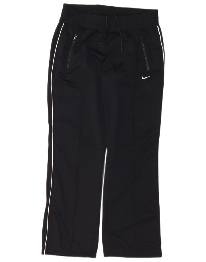 Damskie spodnie dresowe Nike UK 14, średni czarny poliester