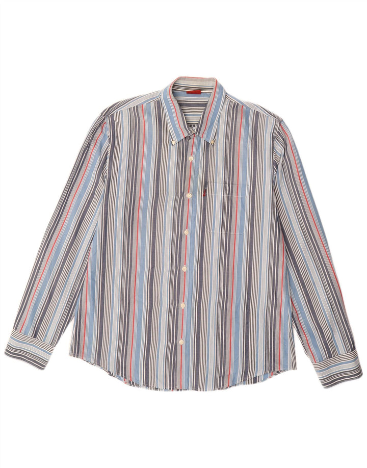 Koszula męska LEVI'S XL, bawełniana w niebieskie paski