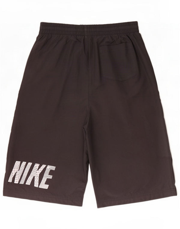 Chłopięce spodenki sportowe Nike z grafiką, 13–14 lat XL, szare