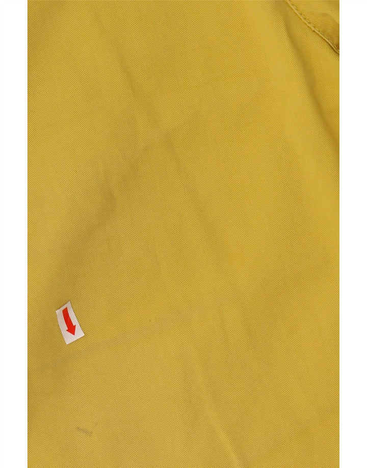 Męskie spodenki Chino Sisley IT 46 Small W32 Żółta bawełna