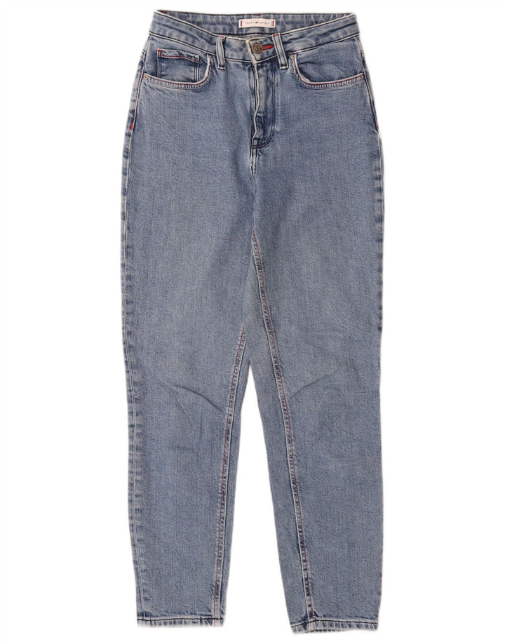 Damskie jeansy zwężane Tommy Hilfiger W24 L27 Niebieskie