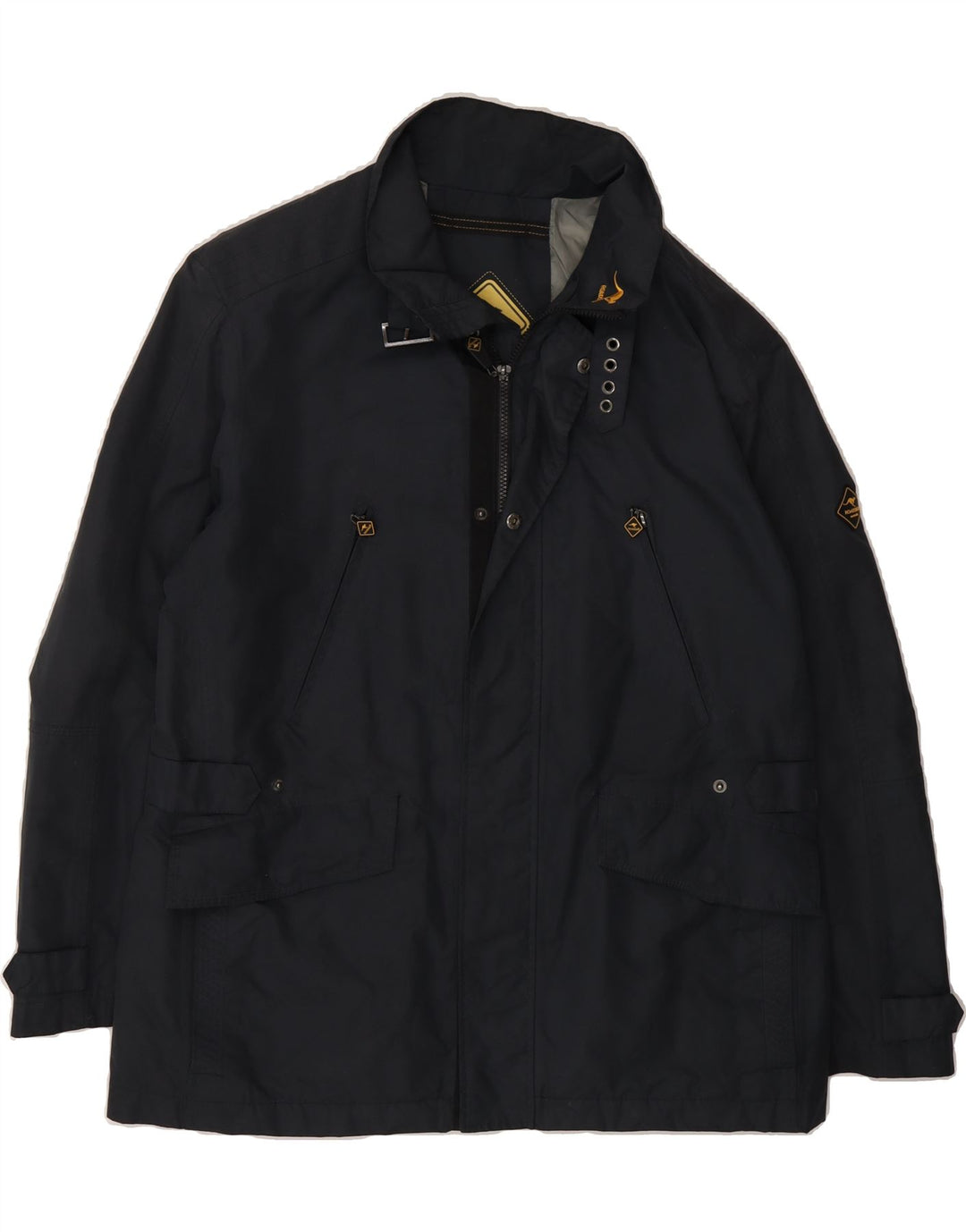 ROADSIGN Mens Utility Jacket UK 40 Large Navy Blue Vintage Roadsign and Second-Hand Roadsign from Messina Hembry 