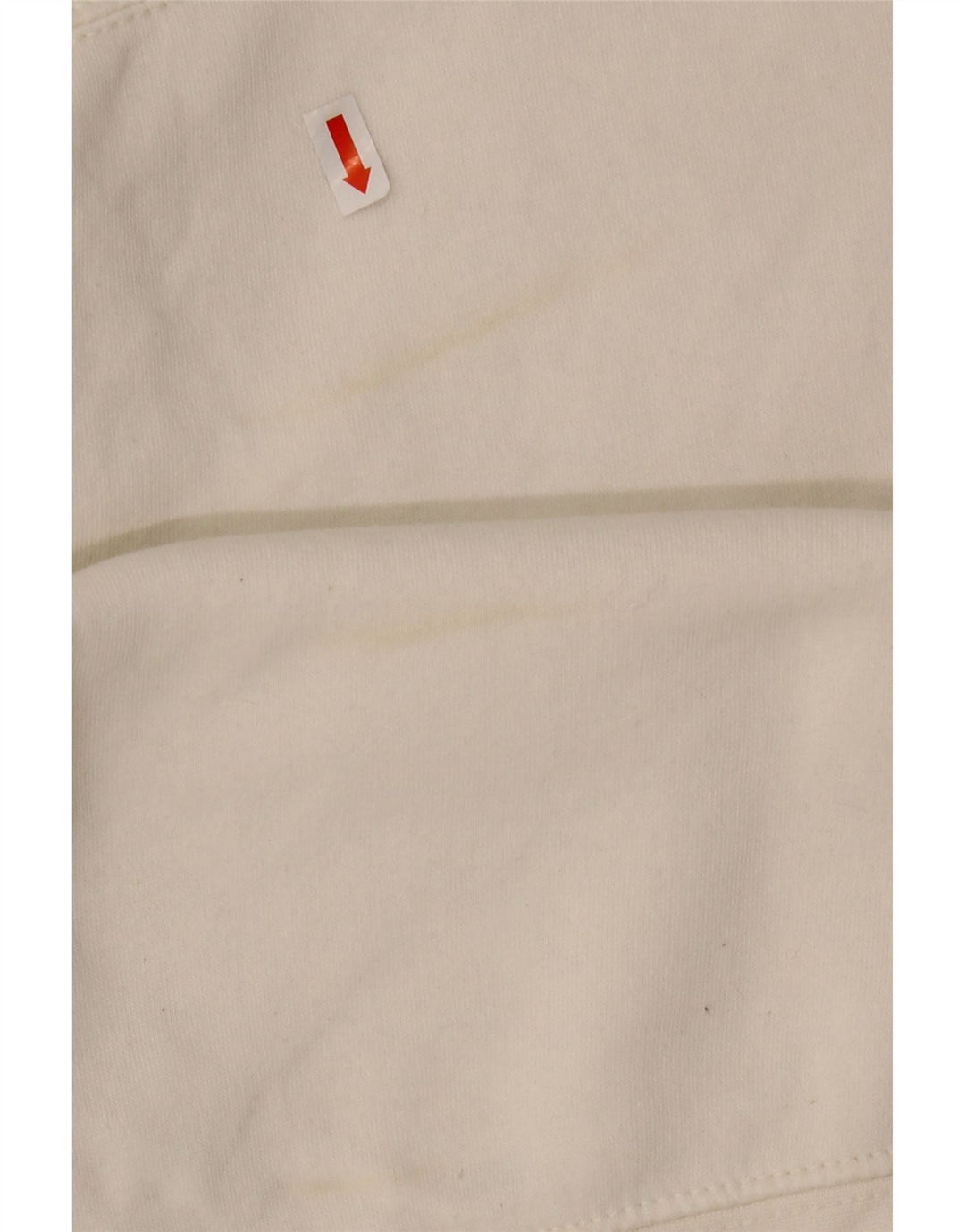 Damski sweter oversize Zara, UK 14, średni biały poliester