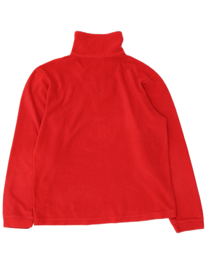 Chłopięcy sweter polarowy Champion z zamkiem błyskawicznym, 13-14 lat, XL, czerwony, poliester