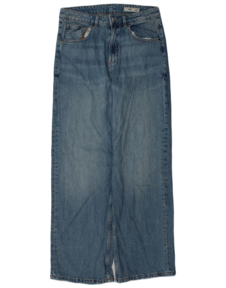 Marks & Spencer Damskie dżinsy z szeroką nogawką UK 12 Medium W30 L30 Niebieskie