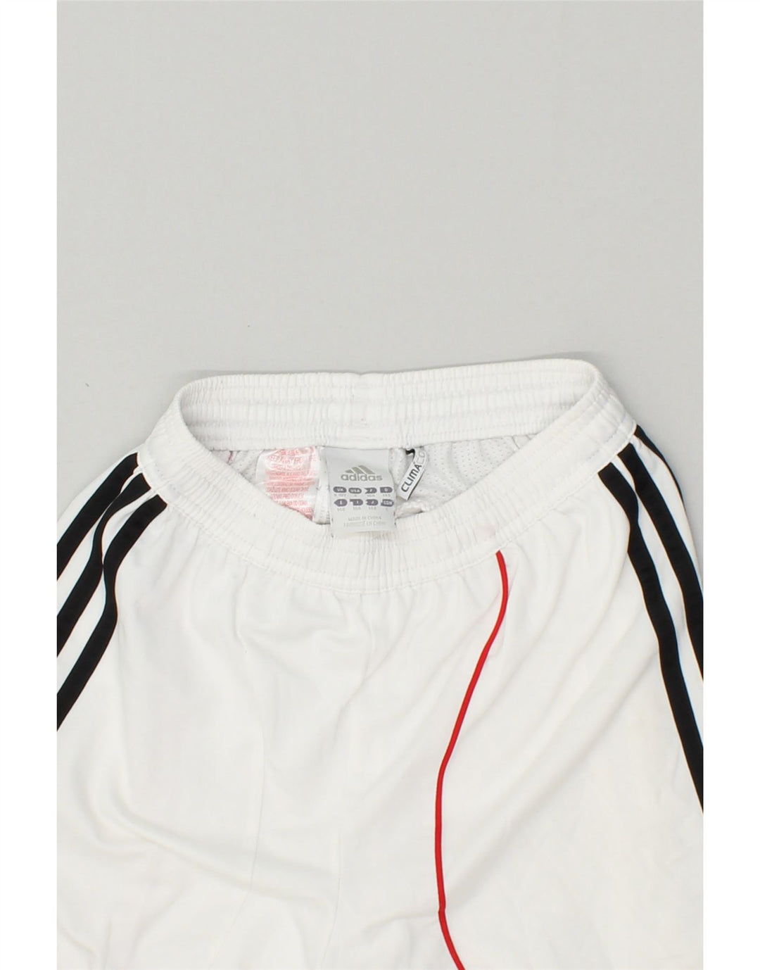 ADIDAS Boys Climacool Graphic Sport Shorts 9-10 Years White Polyester | Vintage Adidas | Thrift | Second-Hand Adidas | Used Clothing | Messina Hembry 