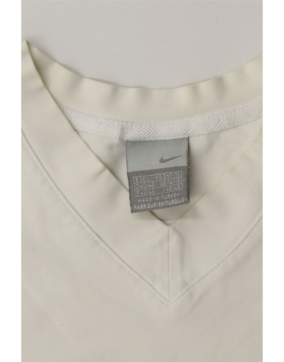 Damski top Nike z rękawem 3/4, UK 14/16, duży, biały